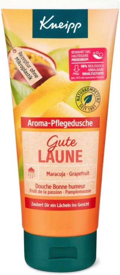 Kneipp Douchegel Gute Laune Passievrucht & Grapefruit 200 ml Showergel Good Mood Maracuja & Grapefruit