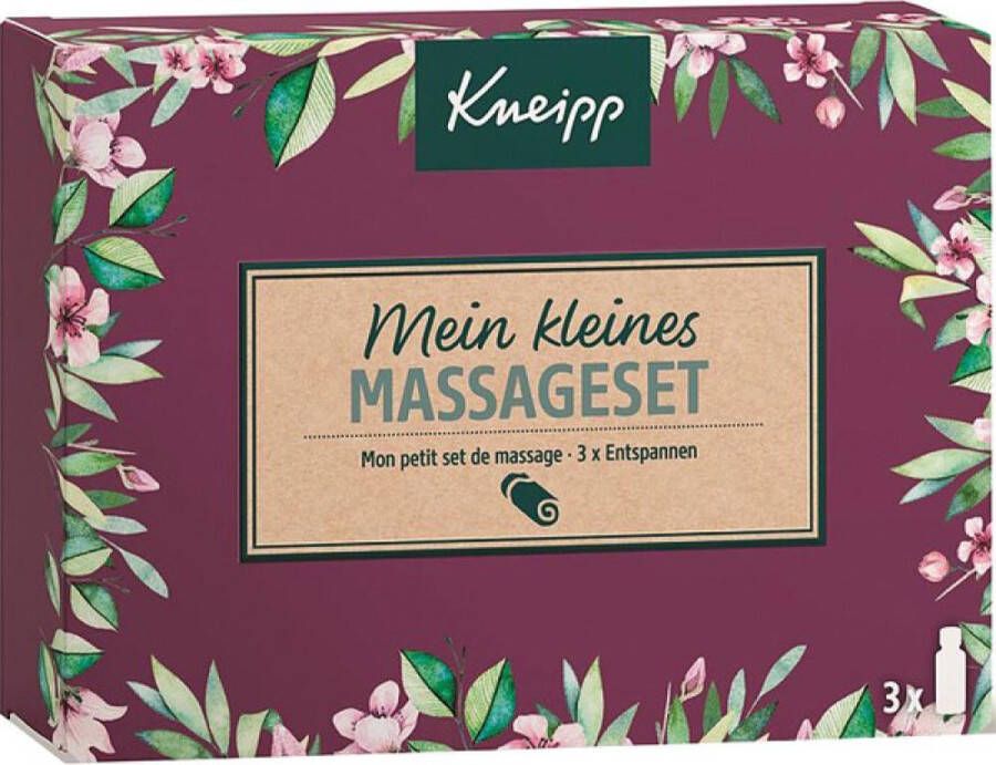 Kneipp Geschenkset Massageset 3 x 20ml