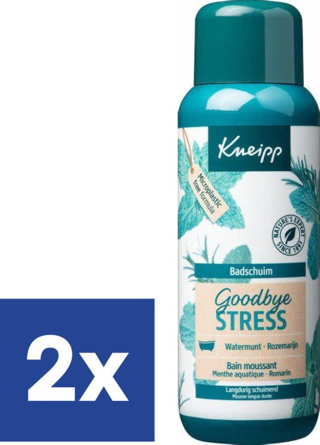 Kneipp Goodbye Stress Badschuim 2 x 100 ml