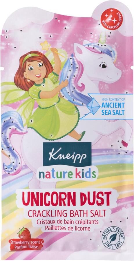 Kneipp 6x Badzoutsachet Kids Eenhoorn 60 gr