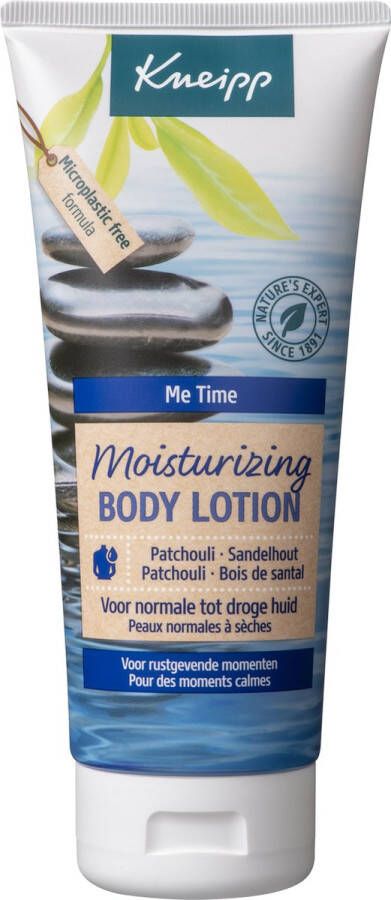 Kneipp Me-Time Body lotion Sandelhout en Patchouli Geschikt voor alle huidtypen Vegan 1 st 200 ml