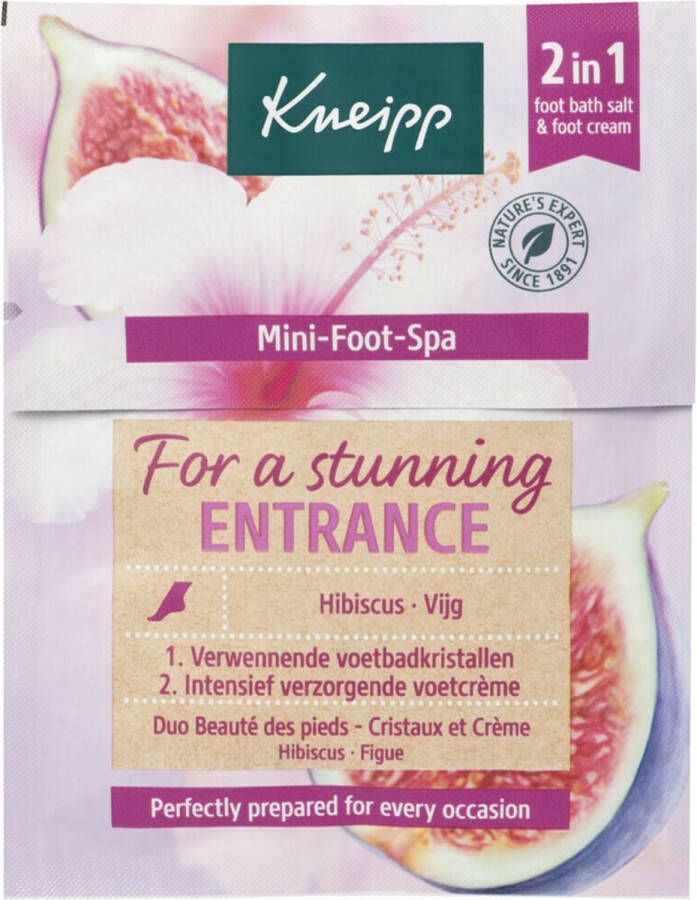 Kneipp 2X Mini Foot Spa 40 gr + 10 ml