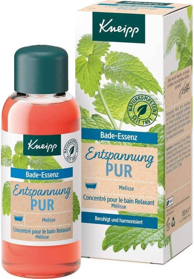 Kneipp Pur Melissa Badolie 100 ml NEW