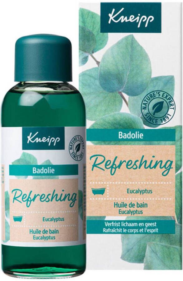 Kneipp Refreshing Badolie Mint Eucalyptus Verfrissend Vegan 1 st 100 ml