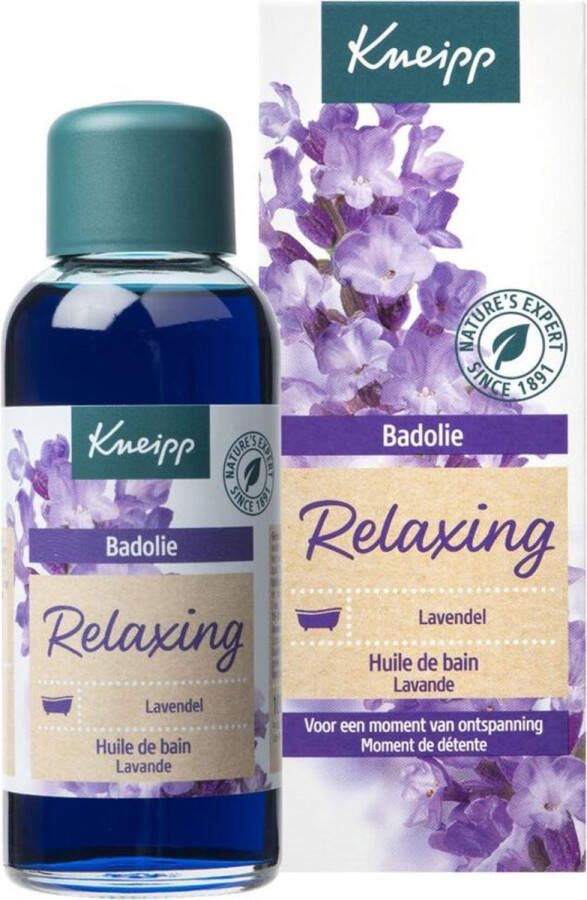 Kneipp Relaxing Badolie Lavendel Ontspannend Vegan 1 st 100 ml