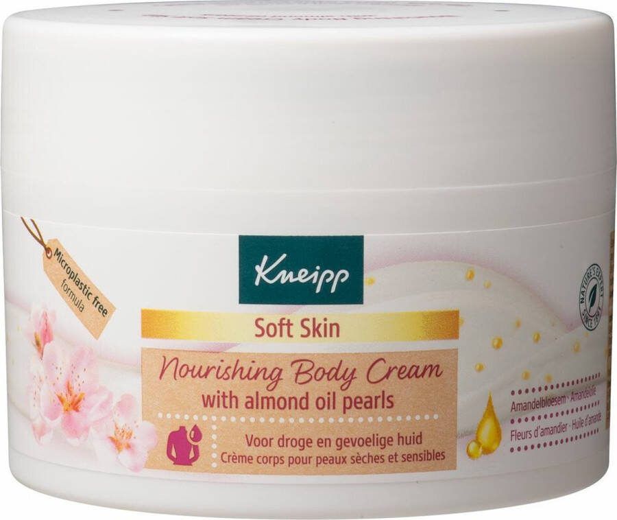 Kneipp Soft Skin Body crème Amandelolie parels Amandelbloesem Zeer droge en gevoelige huid 200 ml