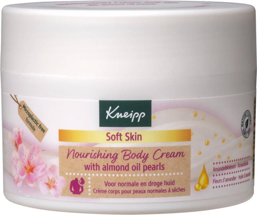 Kneipp Soft Skin Body crème Amandelolie parels Amandelbloesem Zeer droge en gevoelige huid 200 ml