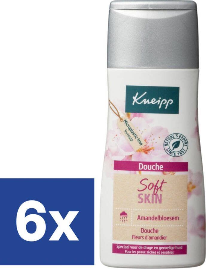 Kneipp Soft Skin Douchegel Amandelbloesem 6 x 200 ml