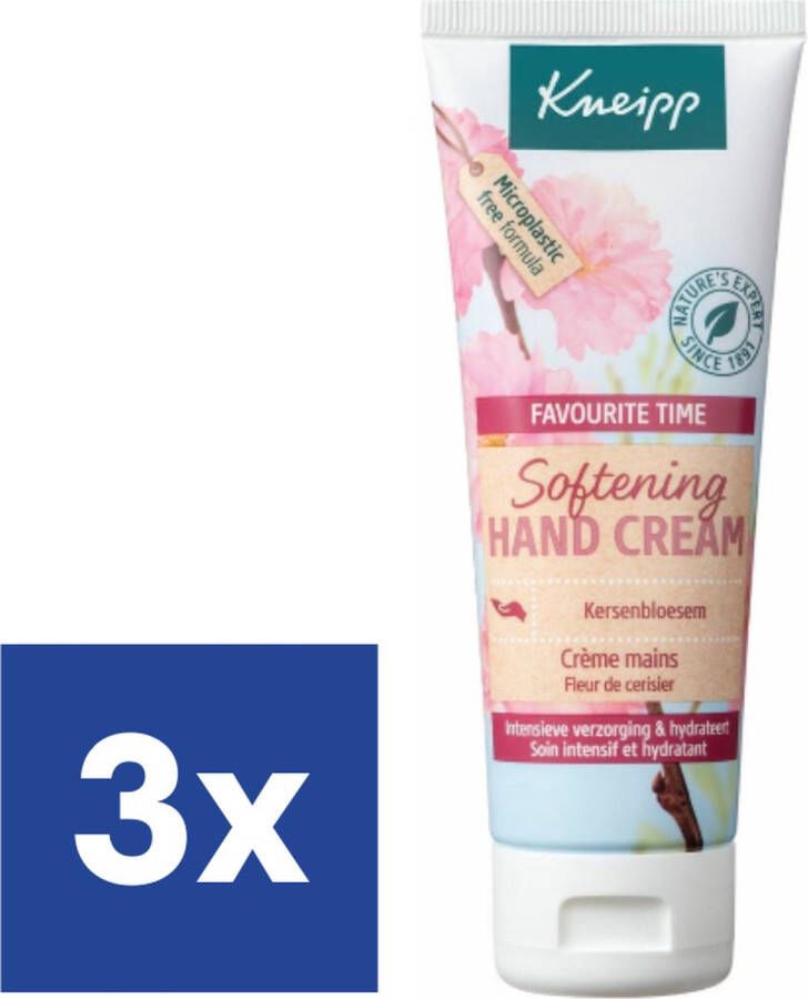 Kneipp Softening Handcrème 3 x 75 ml