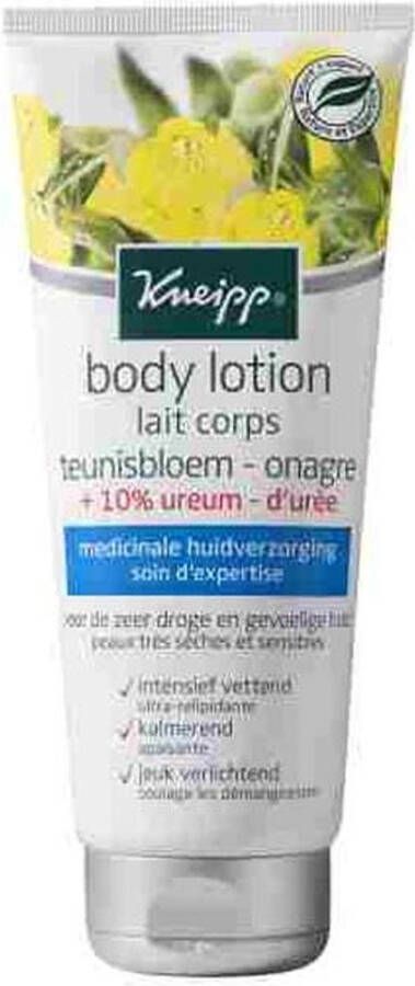 Kneipp Special Care Body lotion Body Milk Met 10% ureum Medicinale huidverzorging Zeer droge en gevoelige huid Vegan 1 st 200 ml