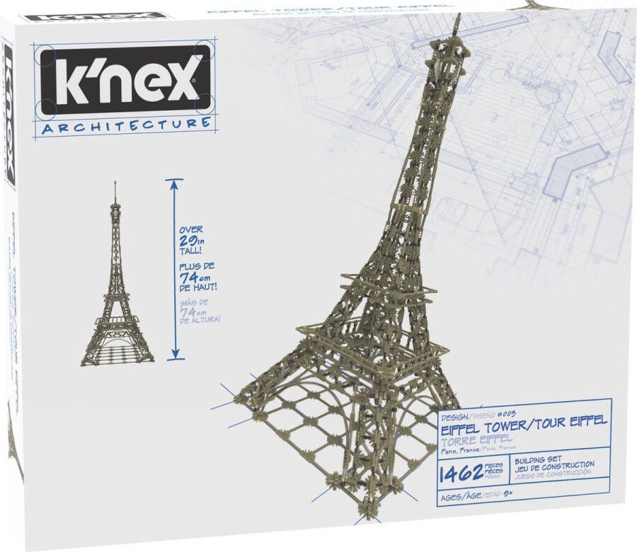 K'NEX Architecture Eiffeltoren Bouwset