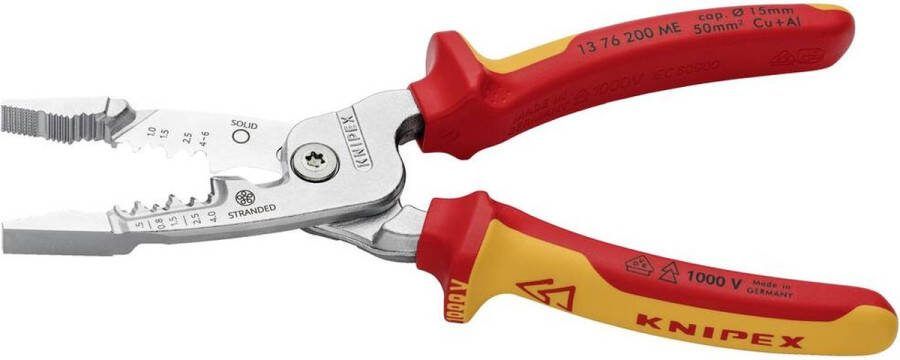 Knipex 13 76 200 ME Multifunctionele tang 200 mm