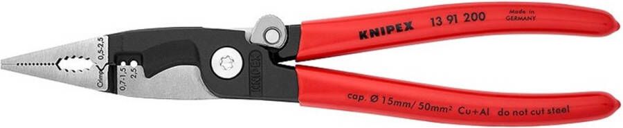 Knipex 1391200 Installatietang Elektro 200mm