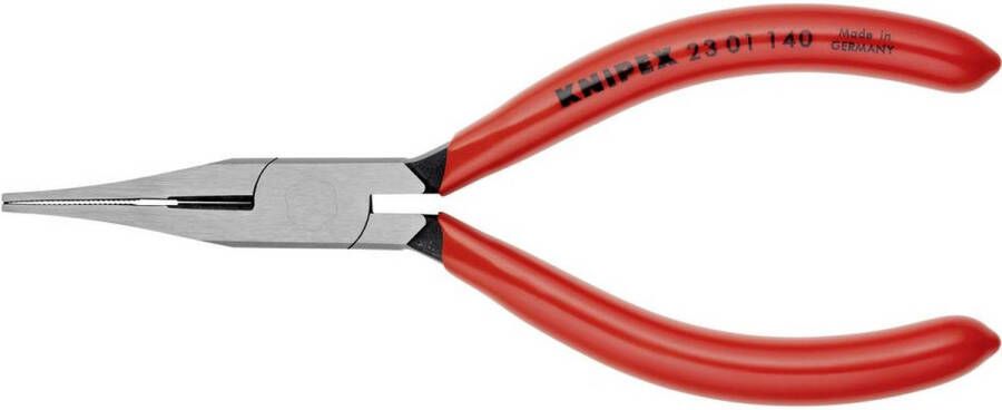 Knipex 23 01 140 Elektronica en fijnmechanica Platte tang Recht 140 mm