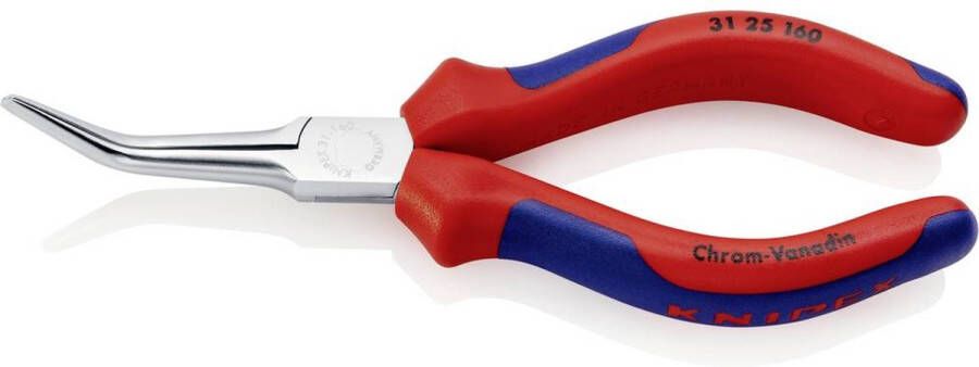 Knipex 31 25 160 Elektronica en fijnmechanica Naaldtang 45° gebogen 160 mm