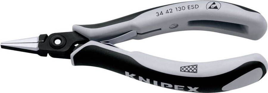 Knipex 34 42 130 ESD Platte tang 130 mm
