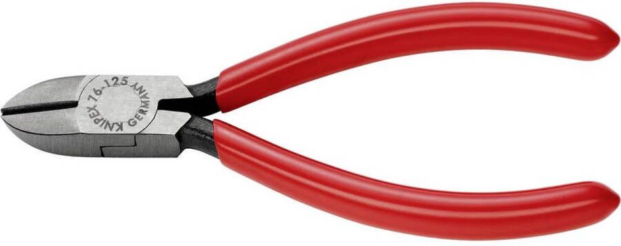 Knipex 76 01 125 Elektronica en fijnmechanica Zijkniptang Met facet 125 mm