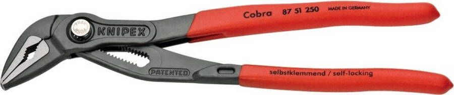 Knipex 8751250 Cobra Waterpomptang Extra Slank 250mm