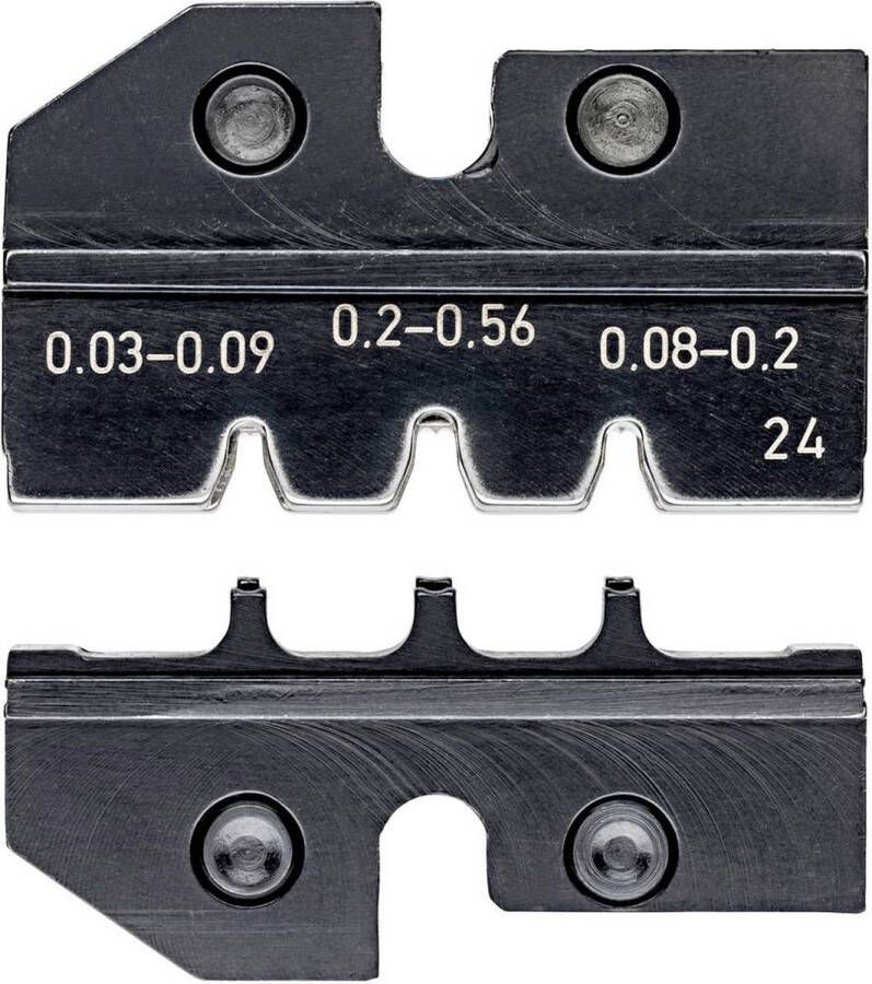 Knipex 97 49 24 Krimpinzet D-sub stekkers Geschikt voor tangen HD 20 HDE-stekker 0.03 tot 0.56 mm² Geschikt voor merk