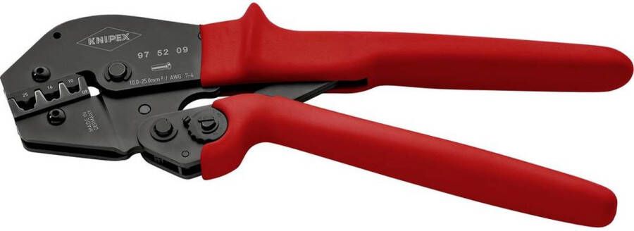 Knipex 97 52 09 97 52 09 Krimptang Adereindhulzen 10 tot 25 mm²