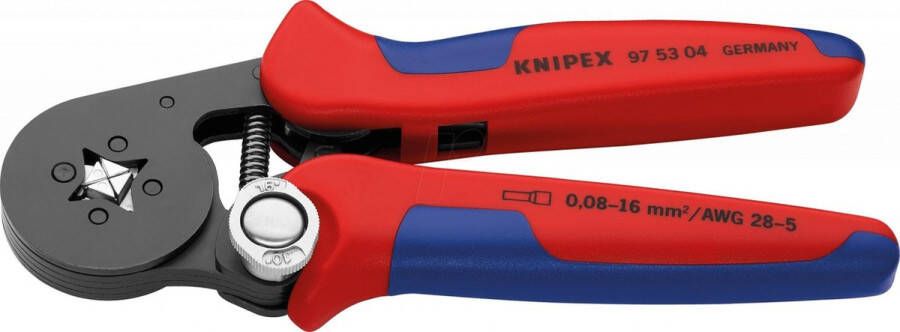 Knipex 975304SB Zelfstellende Krimptang 180mm