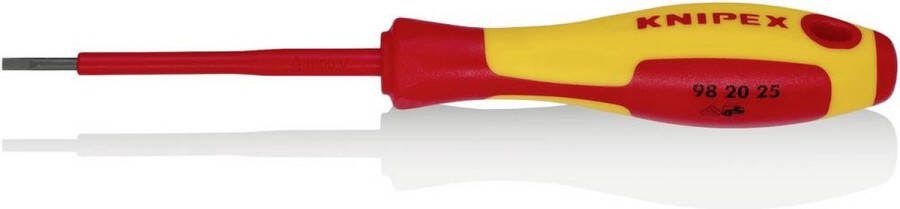 Knipex 98 20 25 Schroevendraaier sleuf 25x04mm VDE