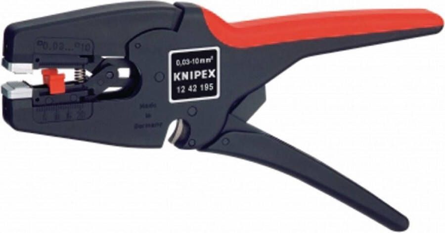 Knipex Automatische Isolatiestriptang 195 Mm 0 03-10 Mm²