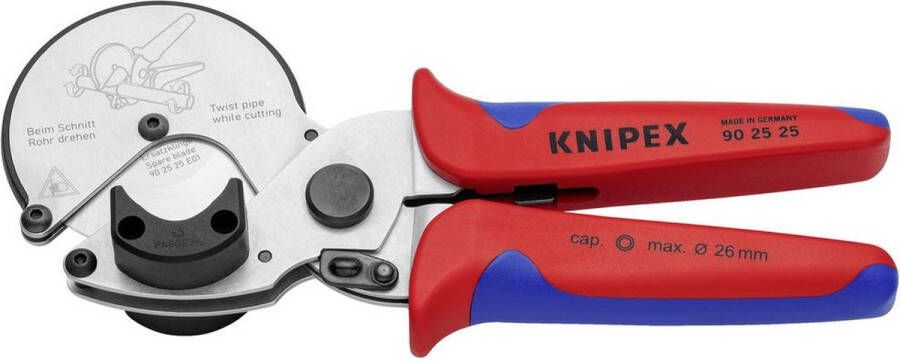 Knipex Buissnijder voor composiet- en kunststof buizen tot Ø 26 mm 90 25