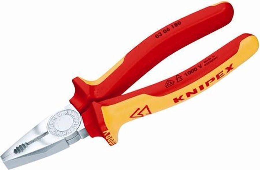 Knipex comb.tang 180mm 0306vde