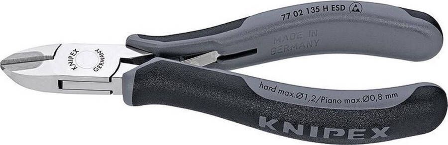 Knipex KNIP zijkniptang 7702 le 135mm afwerking spiegelgepolijst