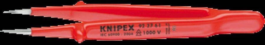 Knipex Prec.-pincet VDE 130 mm spits recht