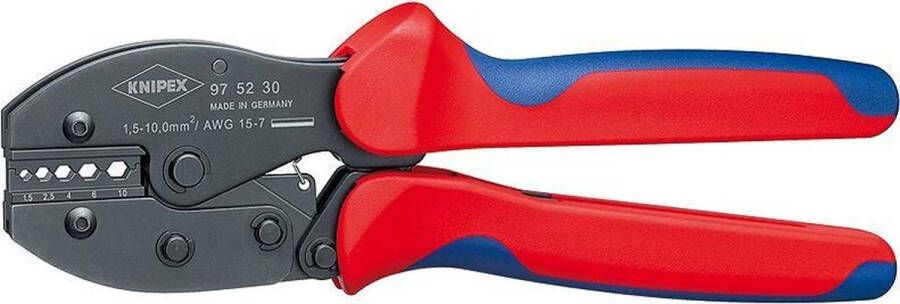 Knipex PRECIFORCE 97 52 30 Krimptang Ongeïsoleerde presverbinders 1.5 tot 10 mm²