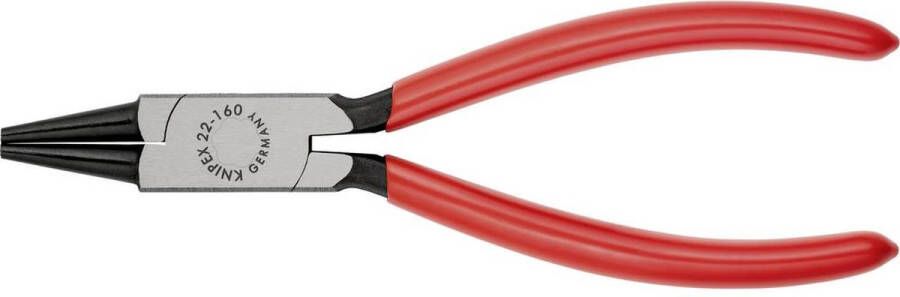 Knipex 22 01 160 Elektronica en fijnmechanica Rondbektang Recht 160 mm