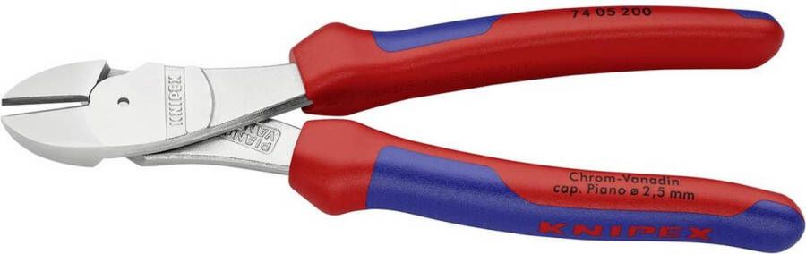 Knipex -Werk 74 05 200 SB Werkplaats Kracht-zijsnijtang Met facet 200 mm