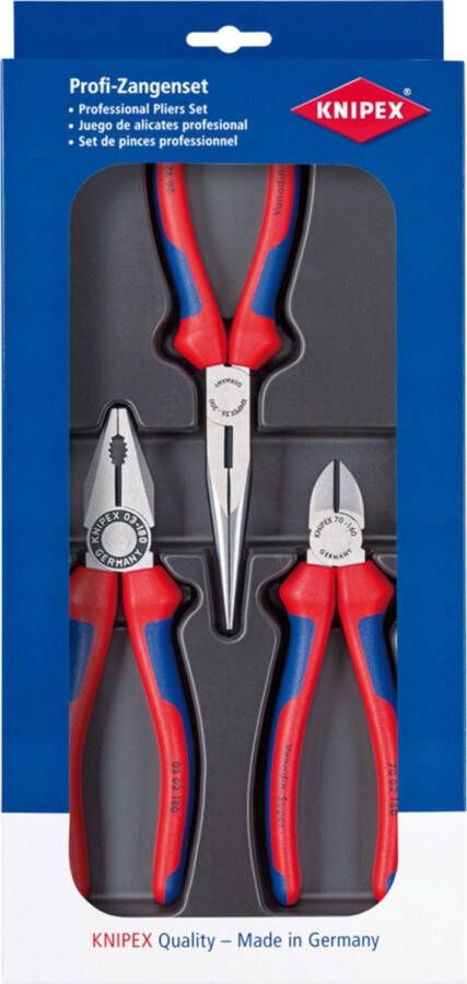 Knipex Tangenset 3-delig