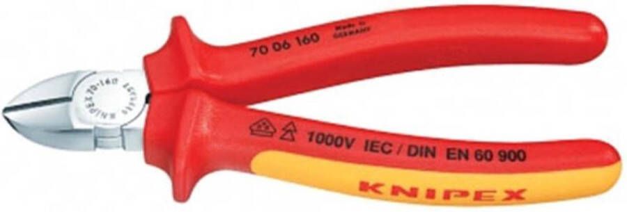 Knipex Zijsnijtang 140 mm Vde