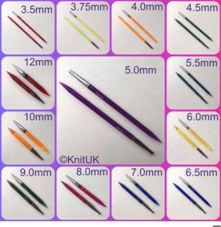 KnitPro Trendz verwisselbare rondbreinaald 12.0 mm