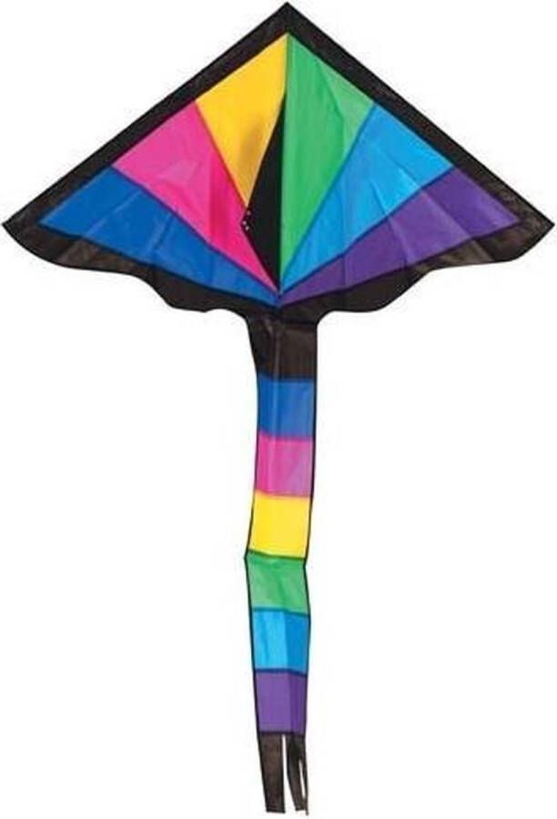 Knoop Kites Delta Vlieger Regenboog 91 X 137 Cm