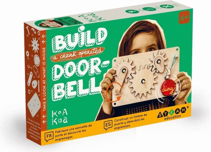 KOA Knutselbox Knutselset knutseldoos Maak een deurbel DIY kinderspeelgoed knutseldoos voor kinderen