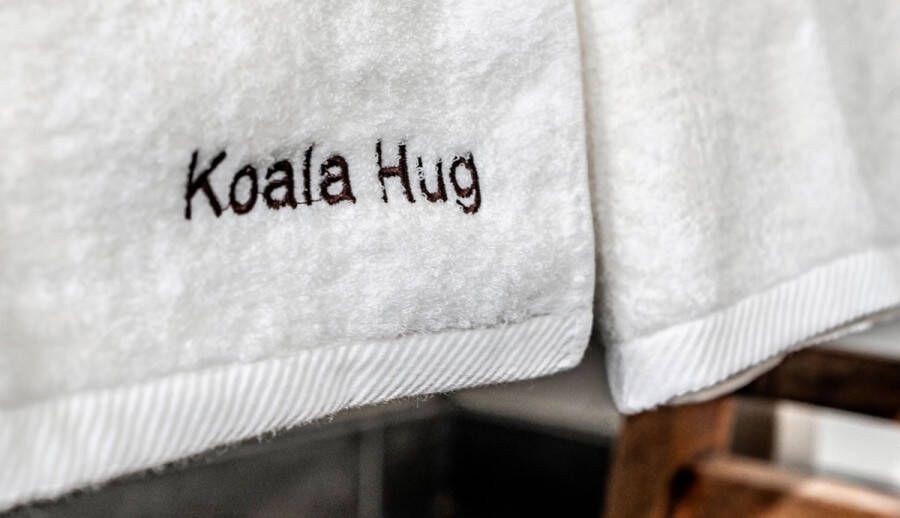 KOALA HUG TENCEL™ lyocell douchelaken 70x140 Off white; hypoallergeen & antibacterieel ecologisch
