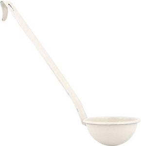 Kockums Soeplepel Emaille Crème