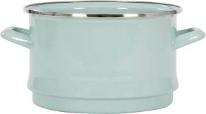 Kockums Vergiet Emaille 18 cm Mintgroen