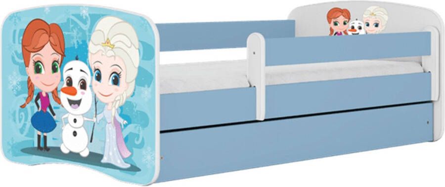 Kocot Kids Bed babydreams blauw Frozen zonder lade zonder matras 180 80 Kinderbed Roze