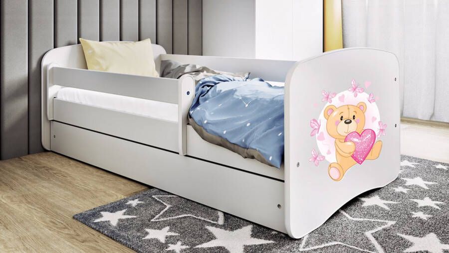 Kocot Kids Bed babydreams groen Frozen met lade zonder matras 140 70 Kinderbed Roze