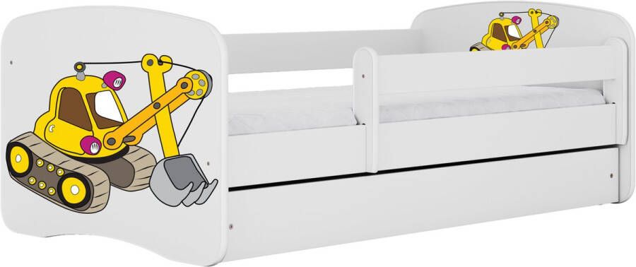 Kocot Kids Bed babydreams wit graafmachine met lade zonder matras 180 80 Kinderbed Wit