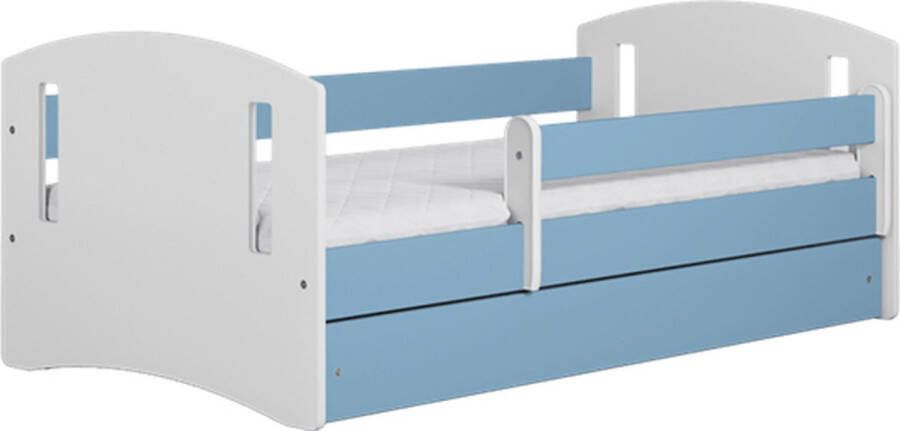 Kocot Kids Bed classic 2 blauw zonder lade zonder matras 140 80 Kinderbed Blauw