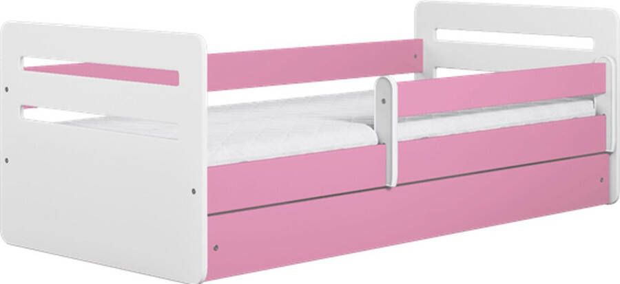 Kocot Kids Bed Tomi roze zonder lade zonder matras 140 80 Kinderbed Roze