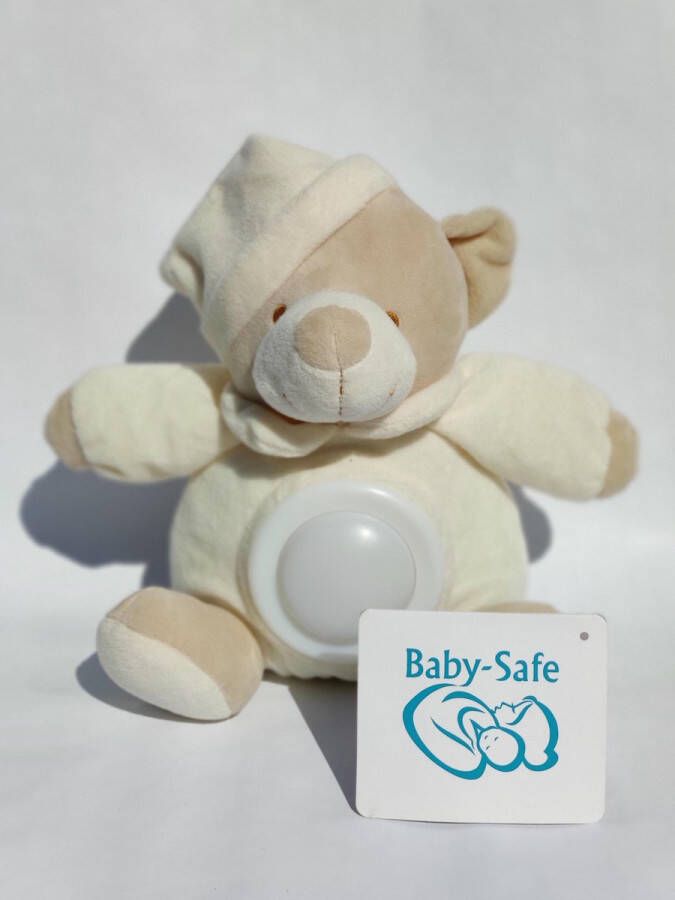 Kogler beer knuffel nachtlampje kinderen Led batterij multi color baby safe 24x25cm