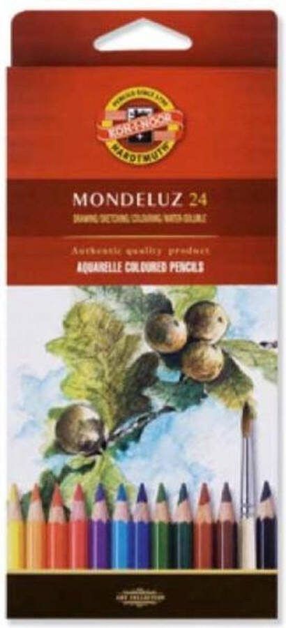 Koh I Noor Mondeluz 24 aquarel potloden