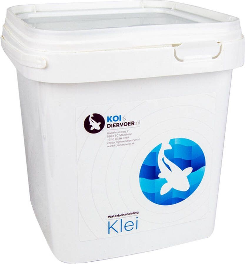 Koiendiervoer.nl Vijver klei koi emmer 2.5kg Pond Clay